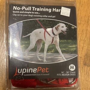 Medium Red No-Pull Dog Harness